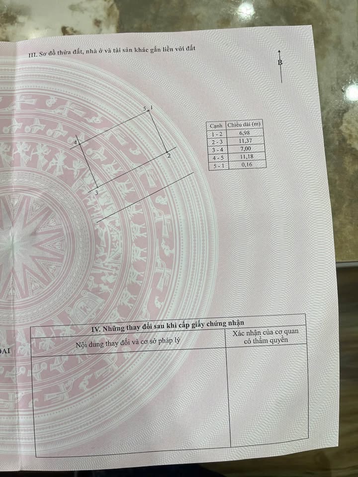 Bán nhà cấp 4 vừa xây xong, có diện tích 79.1m2, trong đó có 50m2 thổ cư