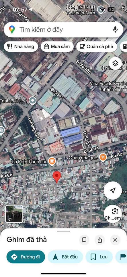 Đất rộng 284m², kiệt Âu Cơ, Hòa Khánh mới, sổ hồng riêng, giá tốt