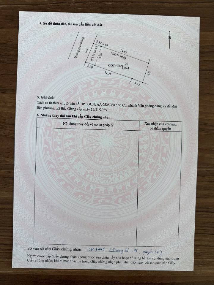 Siêu phẩm đất nền tại tổ dân phố Liên Sơn, phường Tân An đã sẵn sàng chào đón chủ nhân mới