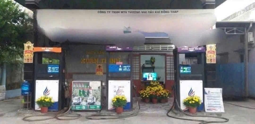 Bán cây xăng mặt tiền rộng 13m, 566m² tại Tam Phước, Bến Tre