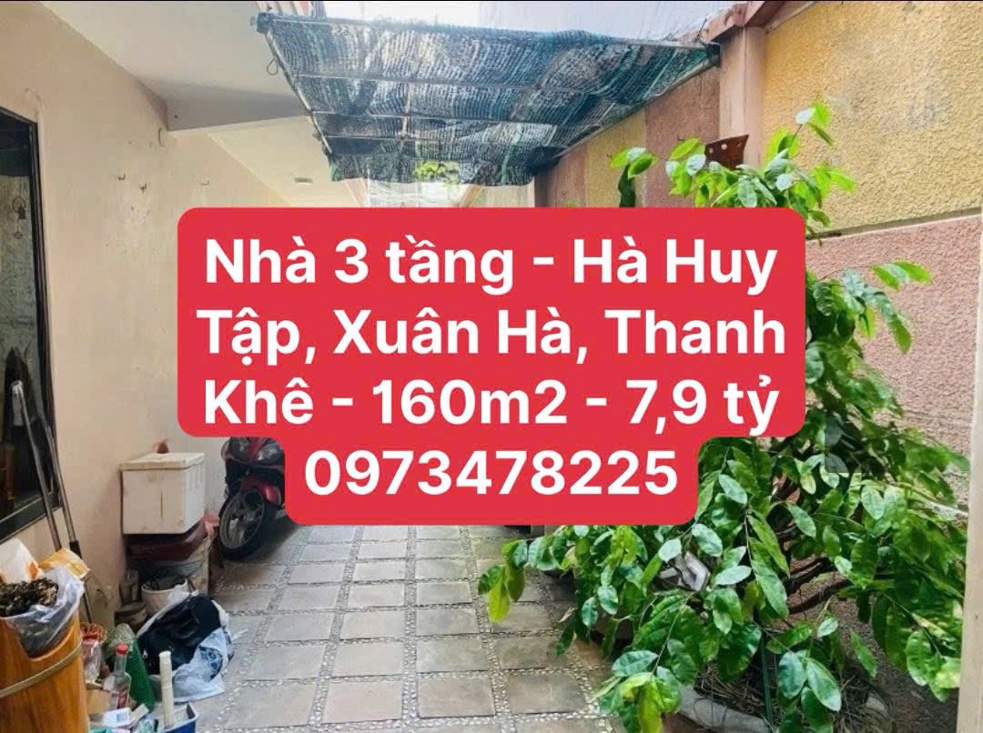 Bán đất tặng nhà 3 tầng tại Hà Huy Tập, diện tích 160m2, gần biển Nguyễn Tất Thành, khu vực trung tâm