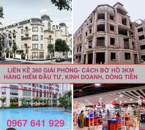 Liền kề trung tâm nội đô Giải Phóng, Vọng, an cư lý tưởng, đầu tư sinh lời