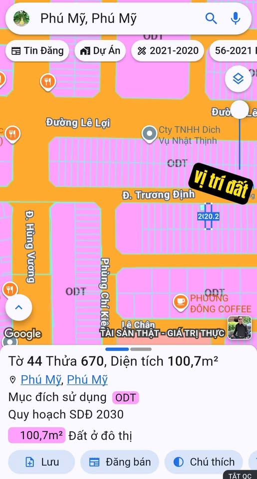 Siêu phẩm đất nền ngay ATA 1 sẹc đường lớn Hùng Vương, Bà Rịa - Vũng Tàu đây rồi