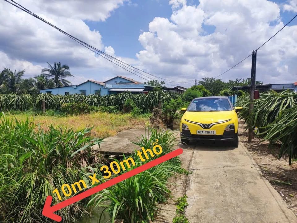 Bán lô đất diện tích 5x30m, gần chợ Cầu Vuông, Long An - Giá chỉ 299 triệu