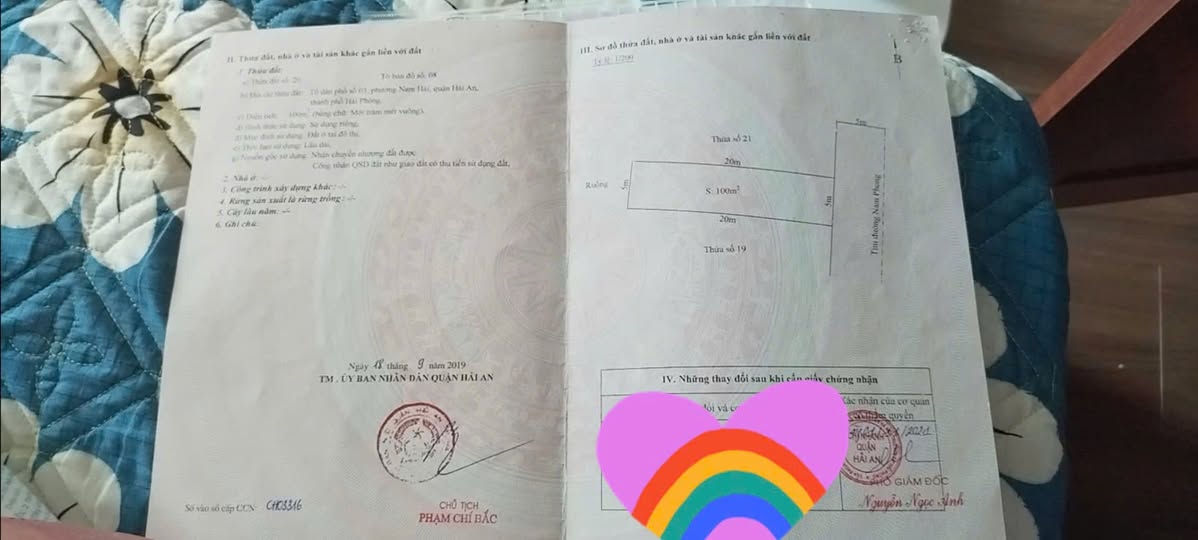 Chính chủ gửi bán lô đất vàng mặt đường Nam Phong, gần ngay ngã tư Bùi Viện, tha hồ "hóng gió" mát rượi