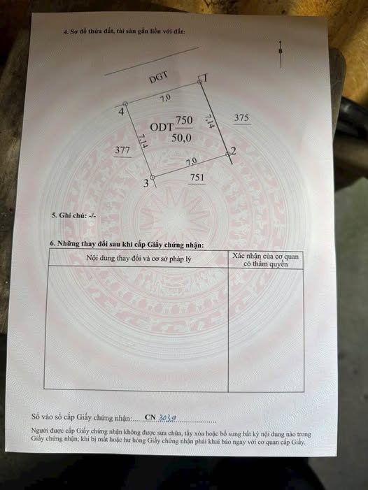 Bán nhà 50m² Trần Lãm, ngõ ô tô thông, gần ủy ban, trường học - giá 2.x tỷ