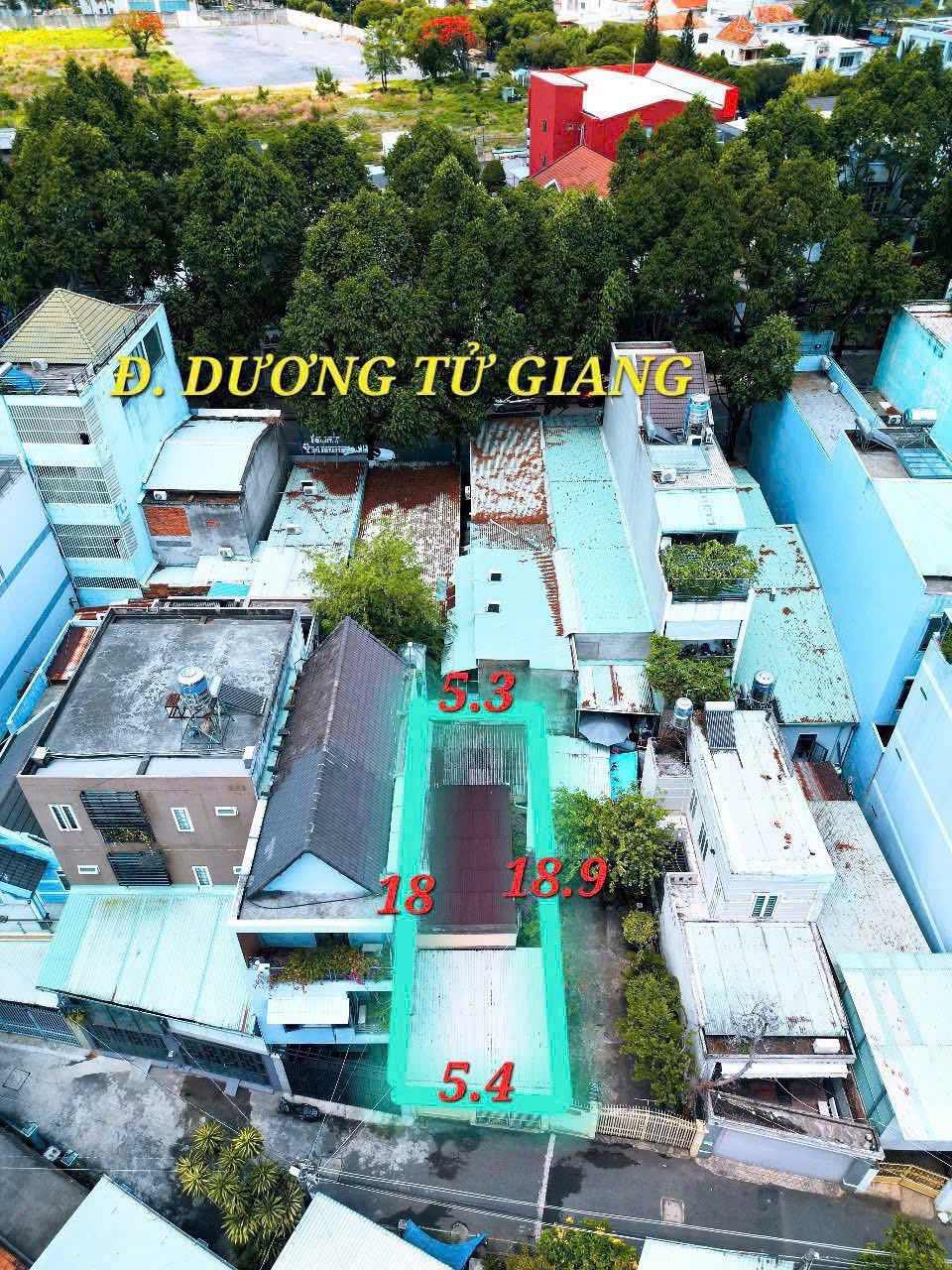 Bán đất tặng nhà cấp 4 tại Tân Mai, Biên Hòa, sổ riêng thổ cư, gần Vincom, giá 3.7 tỷ