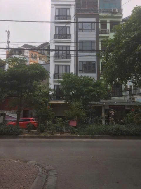 Cho thuê nhà mặt phố Đặng Thuỳ Trâm, Cầu Giấy - 55m2 x 6 tầng, thang máy
