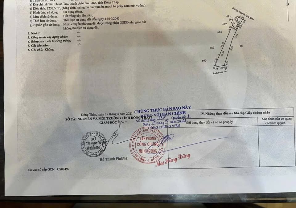 Đất vườn siêu rộng view đẹp giá yêu thương tại Cao Lãnh