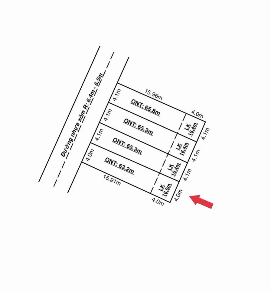 Đất nền F0 duy nhất tại Đoàn Xá, mặt đường nhựa 6.5m, sát khu công nghiệp Cảng Logistics