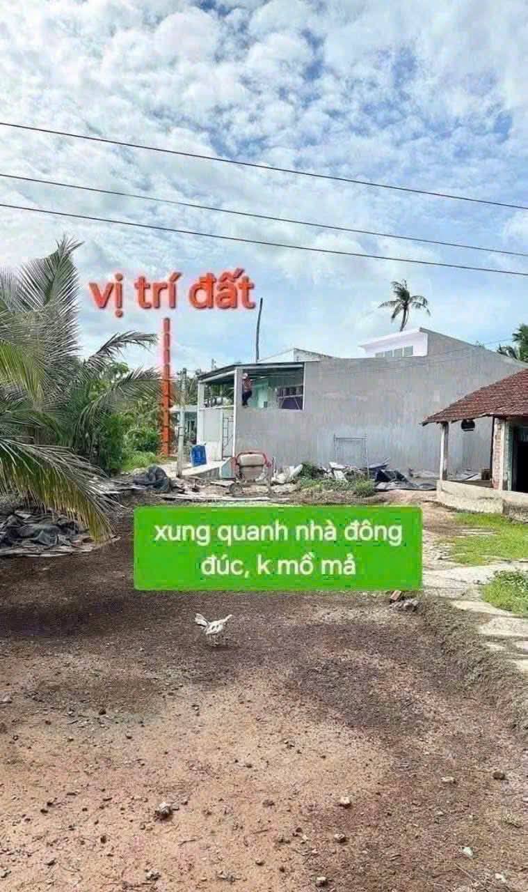 Bán lô đất thổ cư vuông vắn, sạch đẹp tại hẻm Nguyễn Văn Nhâm, xã Nhơn Thạnh Trung, thành phố Tân An