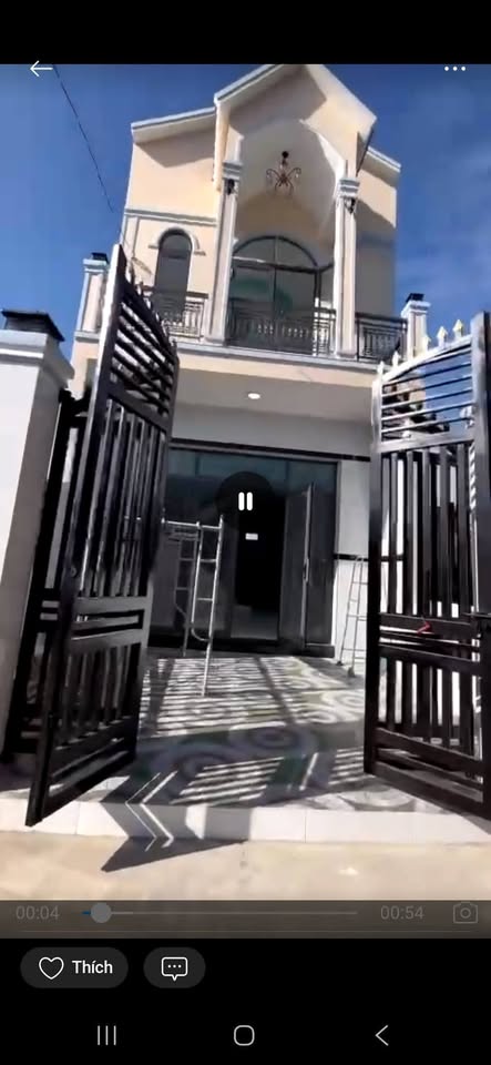 Bán nhà 1 trệt 1 lầu, 5m x 20m, 1,7 tỷ tại Long Hiệp, Bến Lức