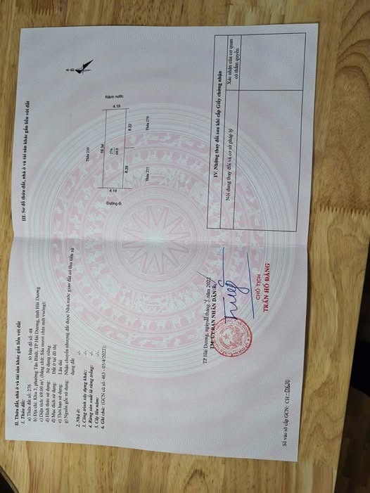 Tọa lạc trên trục đường chính sầm uất, mảnh đất tại Tấn Bình, Hải Dương mang trong mình vẻ đẹp cổ điển