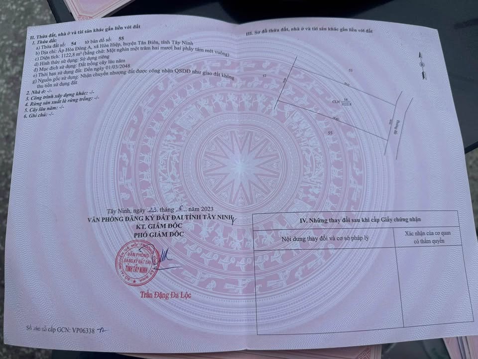 Đất nền Tân Biên, Tây Ninh giá sập sàn, đầu tư là lời ngay