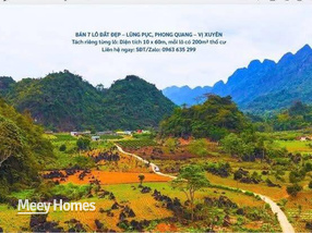 Bán 7 lô đất vườn nghỉ dưỡng tại Lũng Pục, Phong Quang, Vị Xuyên