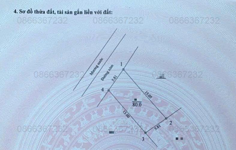 Mảnh đất 80m2 Trung Hòa, ô tô ngủ trong đất, giá yêu thương 3 tỷ