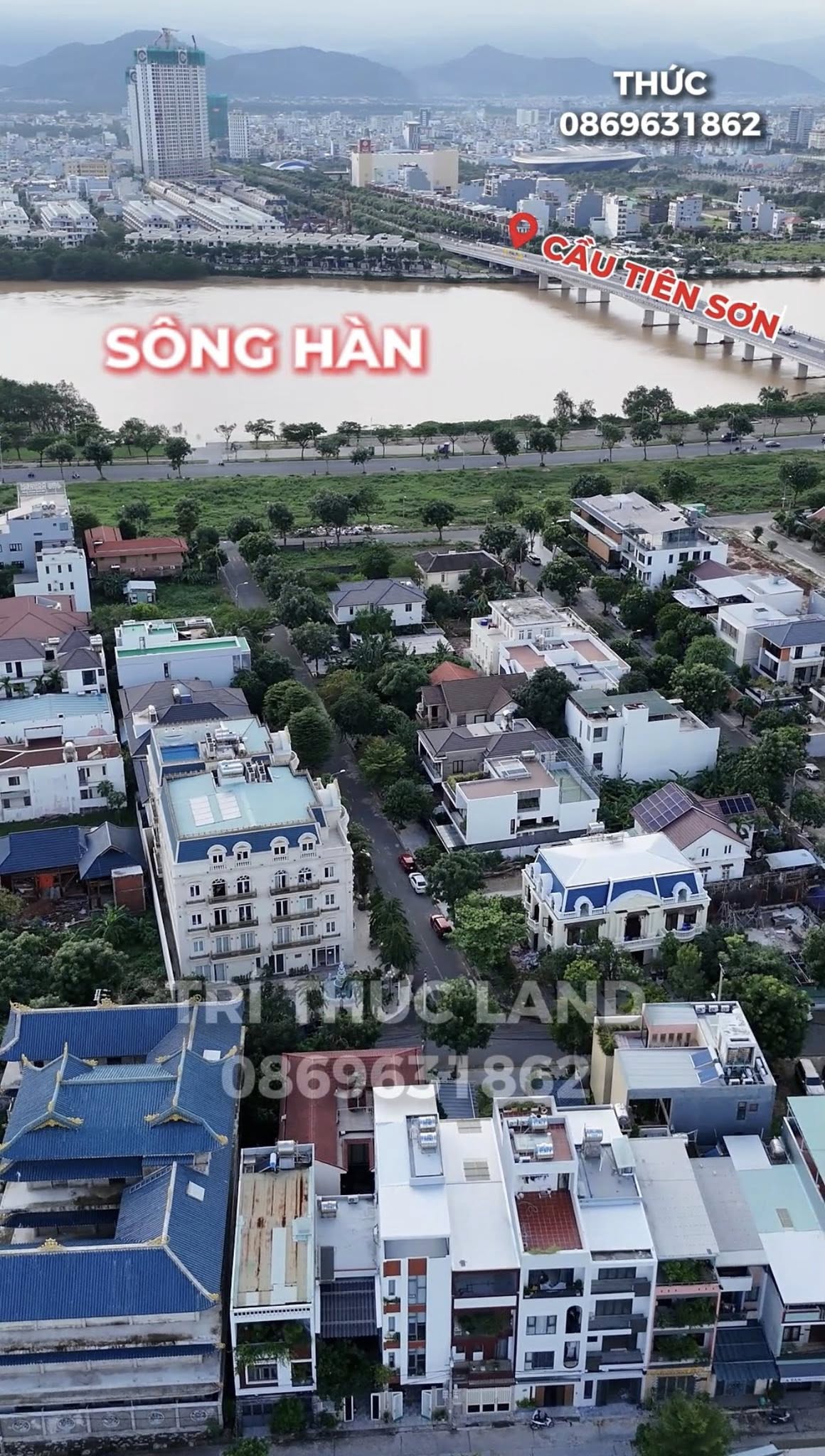 Đất biệt thự Nguyễn Lữ, 270m2 hướng Tây Nam, gần Đại sứ quán Trung Quốc