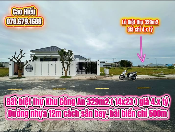 Đất biệt thự Phú Yên giá siêu rẻ, chỉ 4 tỷ - Cơ hội đầu tư có 1-0-2