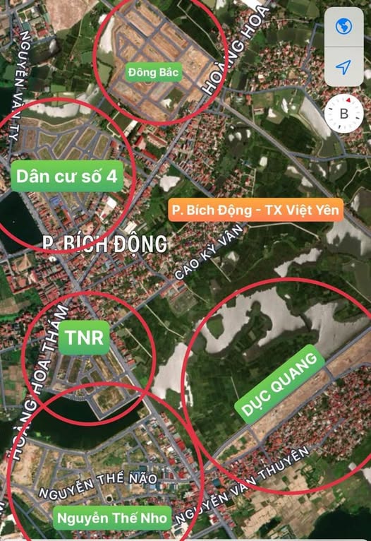 Bán 2 lô đất vàng 121-135m2, mặt tiền 5m, đường ô tô tại Bích Động, Việt Yên