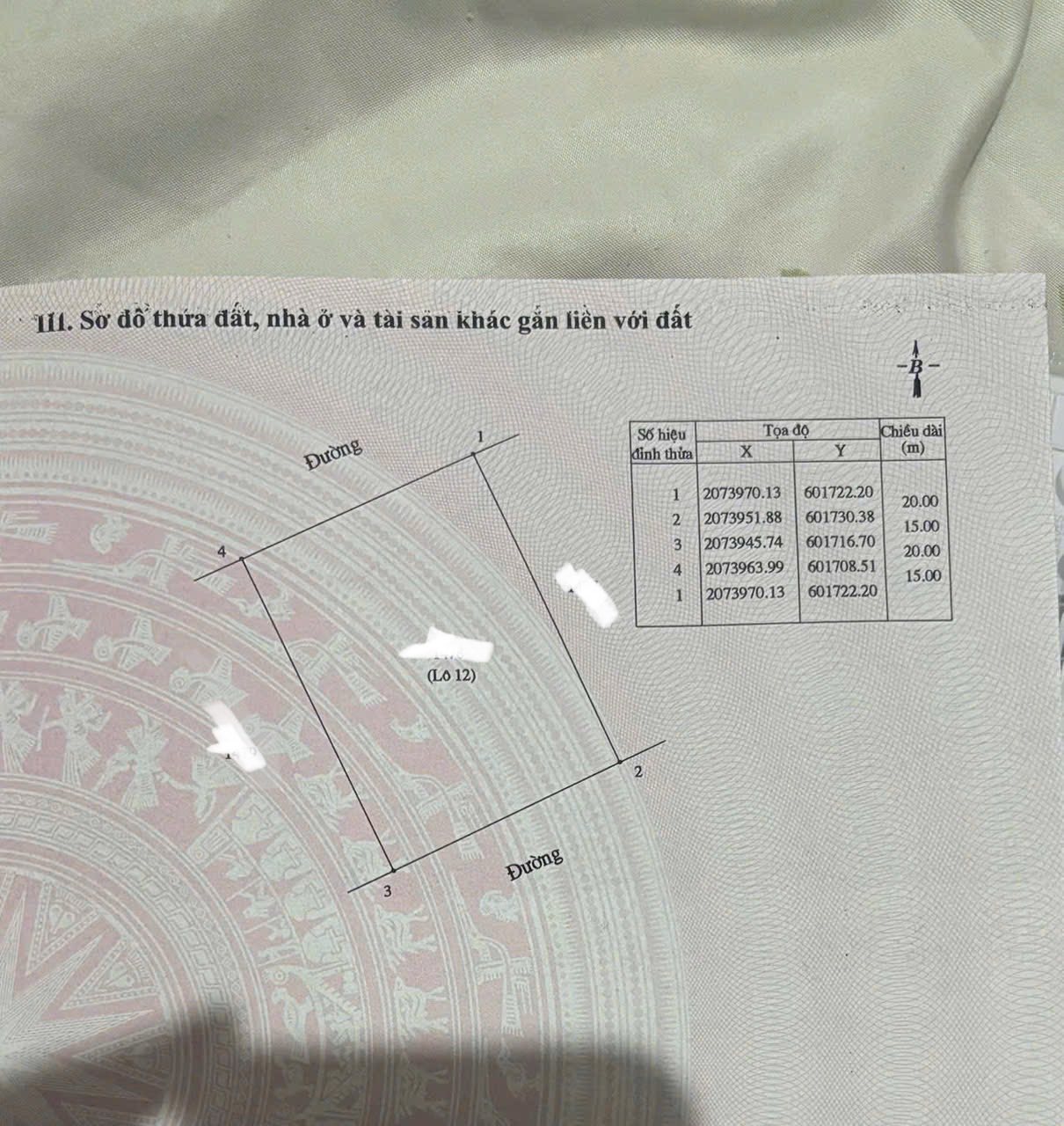 Bán gấp lô đất tái định cư tại xóm 4, Nghi Phong, Nghi Lộc