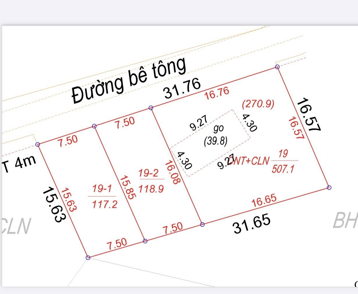 Đất xịn giá hời mua 1 tặng 500 triệu, sổ hồng cất két