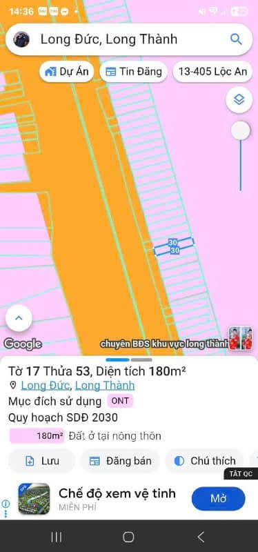 Đất mặt tiền Hương Lộ 21, Tam An, Long Thành, Đồng Nai đang "gào thét" tìm chủ mới