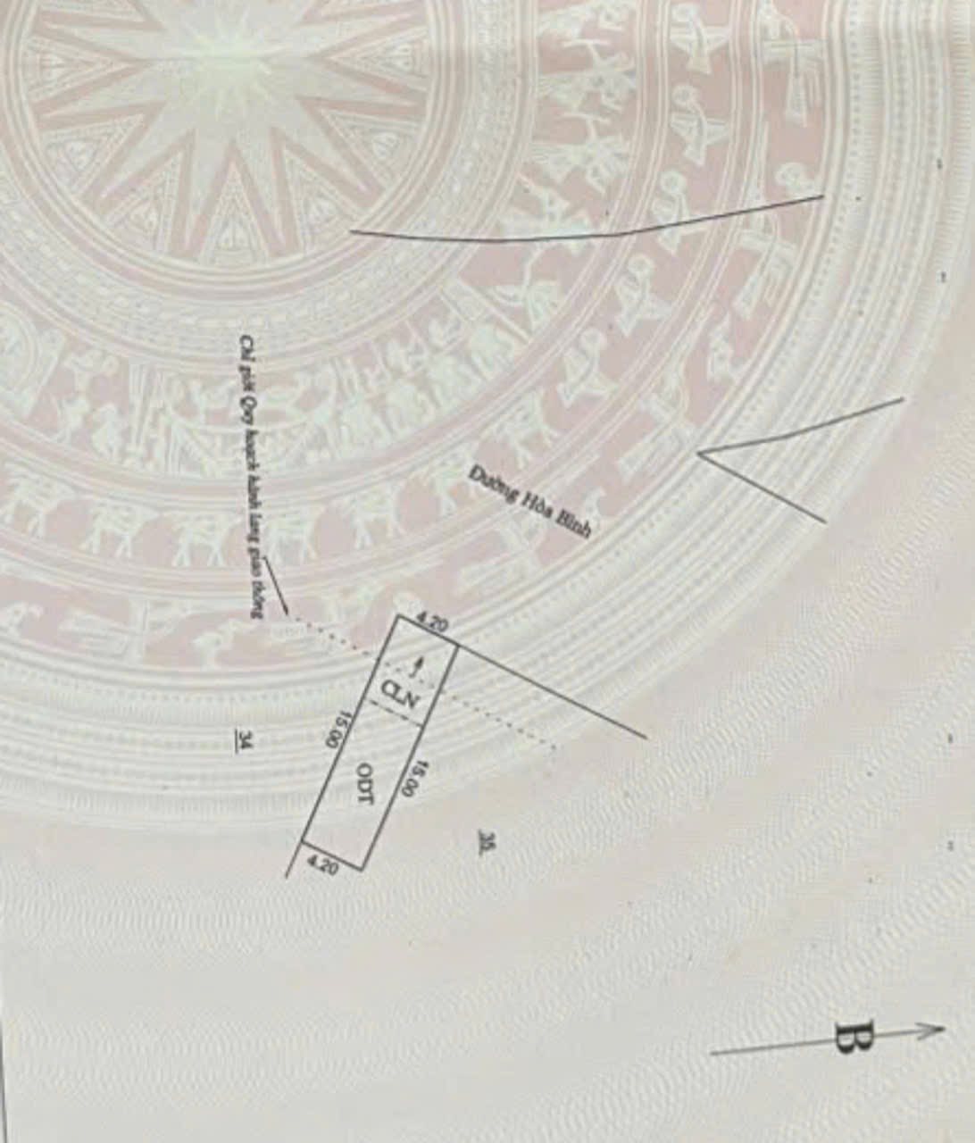 Đất mặt tiền đường Hòa Bình, kinh doanh đỉnh, giá giật mình