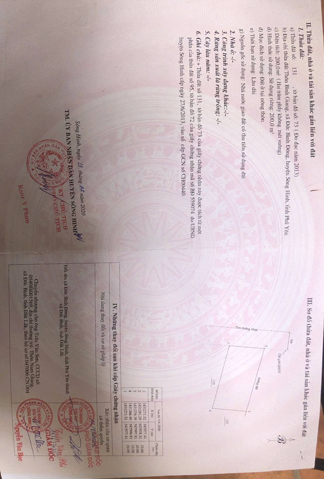 Bán đất vườn 2400m² có nhà kiên cố tại Đức Bình, Đắk Lắk