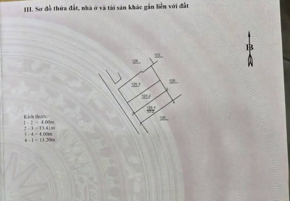 Đất Thạch Bàn vuông vắn 53.2m2, mặt tiền 4m, ngõ thông, giá 7.5 tỷ - Sổ đỏ sẵn sàng