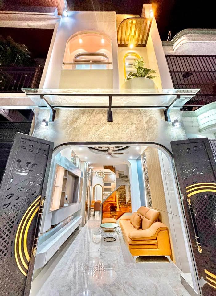 Nhà 3 phòng ngủ mới xây, tặng nội thất, 5,39 tỷ tại Quang Trung, Gò Vấp