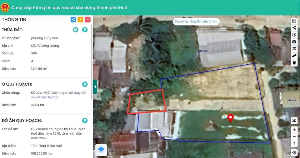 Mảnh đất vàng 89,8m2 hướng Đông tại Vỹ Dạ, Huế