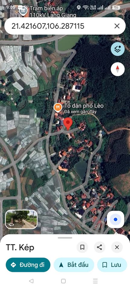 Đất Lộc Phát, cặp góc 210m2, Lạng Giang, Bắc Giang