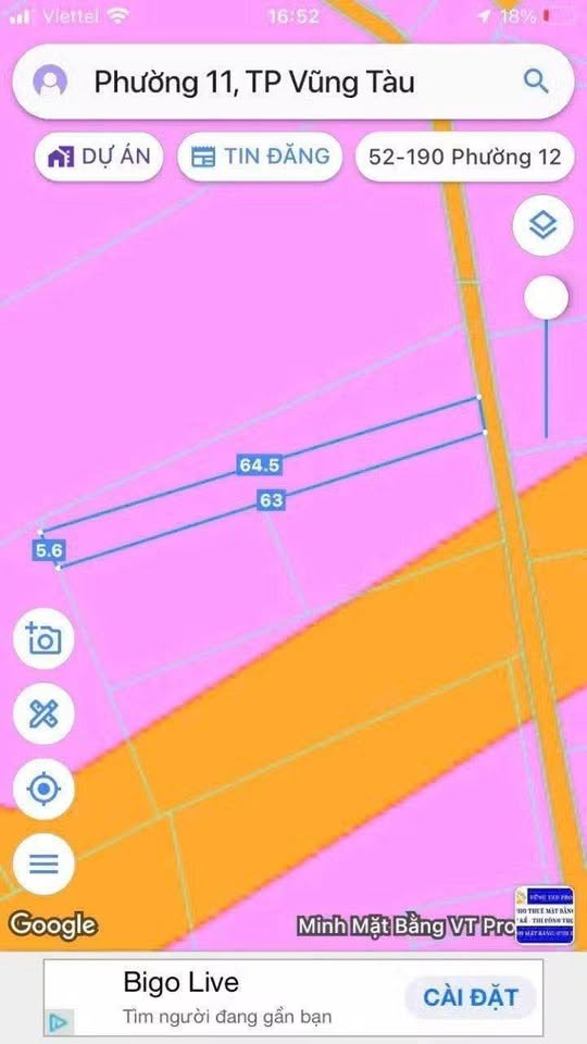 Bán đất vị trí đắc địa Phường 11, Vũng Tàu - Sổ nông nghiệp riêng