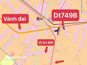 Đất thổ cư Long Hoà - Mặt tiền đường liên xã, giá chỉ 6xx triệu