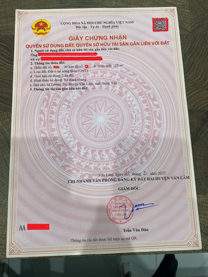 Bán đất đấu giá Lương Tài, sổ đỏ sẵn sàng, giá hấp dẫn cho các nhà đầu tư