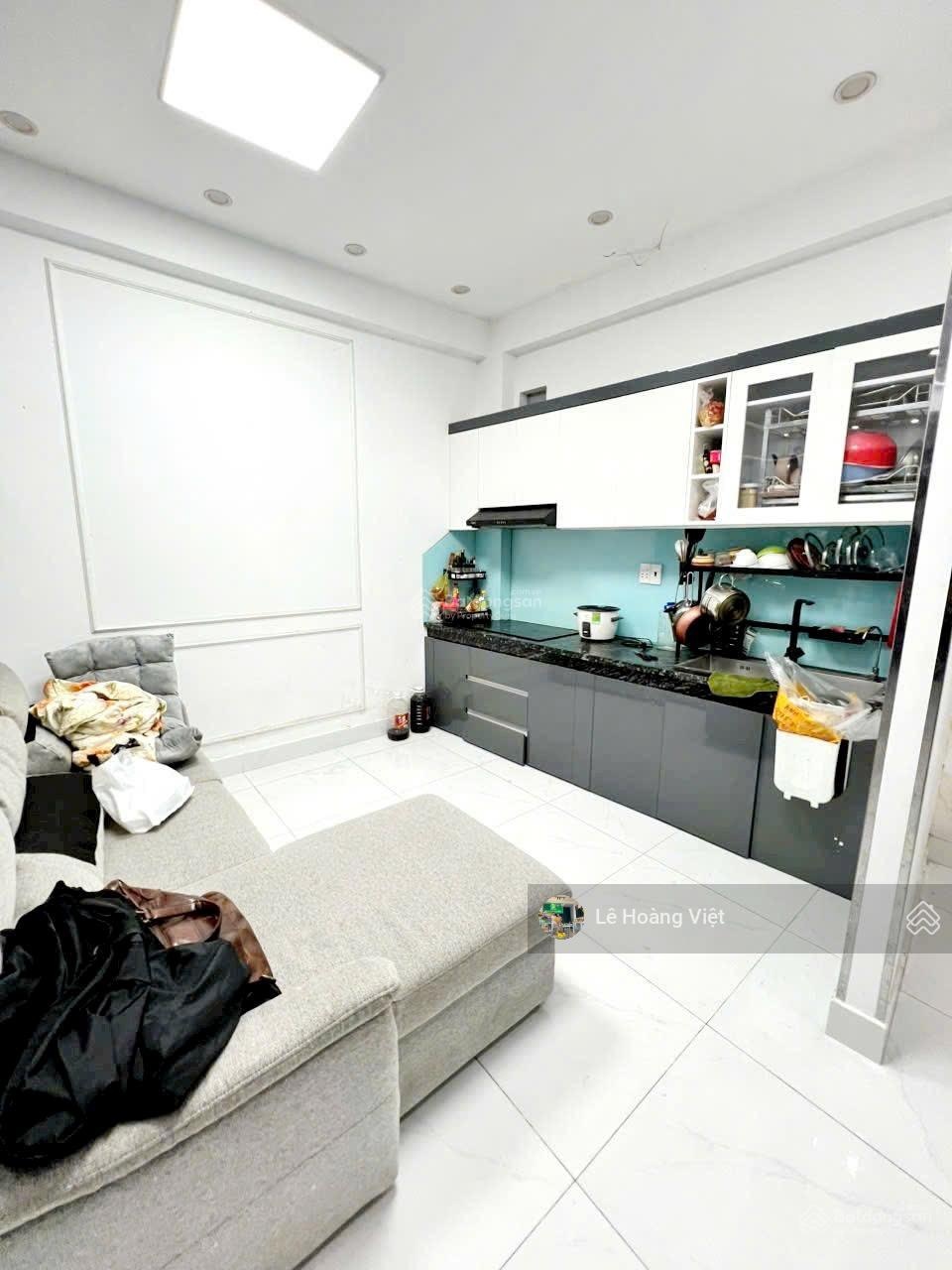 Chủ ký gửi căn nhà đường Nơ Trang Long, P.14, Bình Thạnh. DT: 4,25x11,2m(1T 1L 2PN 2WC)