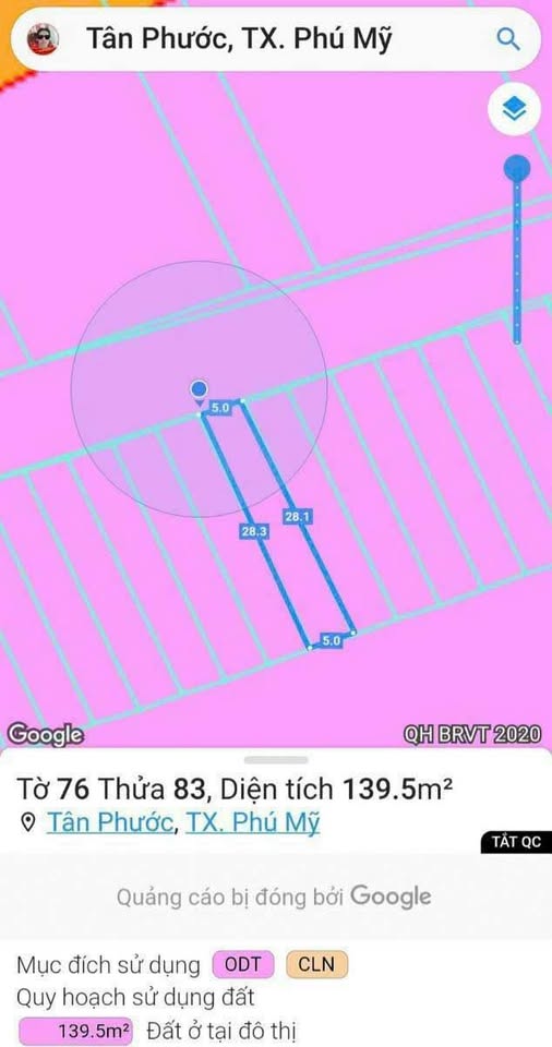 Cuối tuần này, "cháy máy" chốt ngay lô đất siêu đẹp tại Tân Phước, thị xã Phú Mỹ, tỉnh Bà Rịa - Vũng Tàu