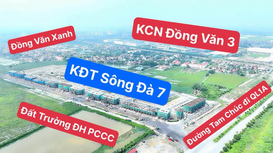 Bán đất thổ cư vị trí đẹp, sổ đỏ sẵn sàng tại Sông Đà 7, Kim Bảng, Hà Nam