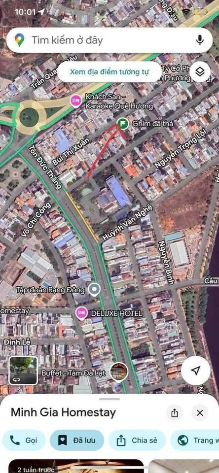 Nhà cấp 4 100m² mặt tiền Bùi Thị Xuân, Phan Thiết