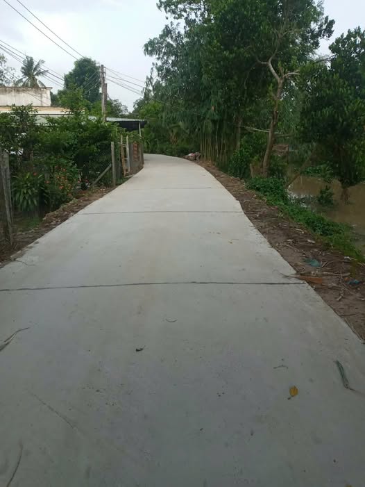 Bán đất Vĩnh Thới, ngang 6m, mặt tiền lộ đan rộng 3.5m, gần chợ và trường học