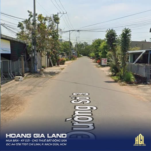 Bán đất mặt tiền đường số 3, Phường Hoà Long, Thành phố Bà Rịa, Tỉnh Bà Rịa - Vũng Tàu