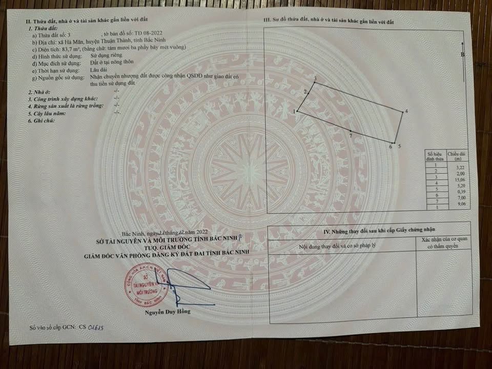 Bán lô góc mặt đường Tô Quyền, Bắc Ninh - 83.7m2, mặt tiền hơn 5m