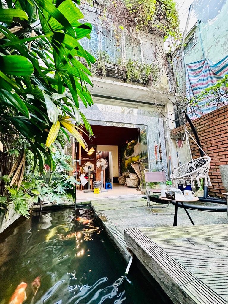 Biệt thự sân vườn An Dương không gian sống xanh mát, ô tô sát cửa