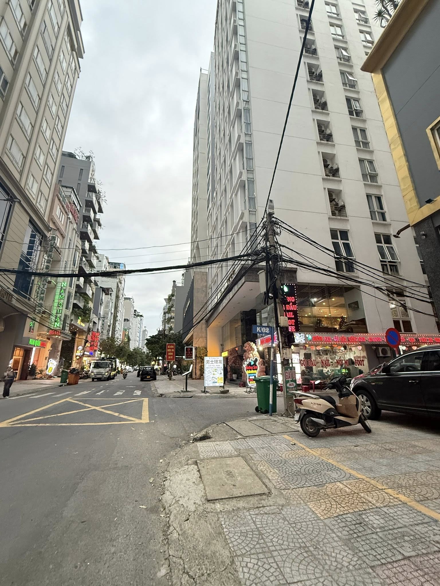 Căn hộ mini 4 tầng phố Hà Bổng, Đà Nẵng, dòng tiền 57 triệu/tháng