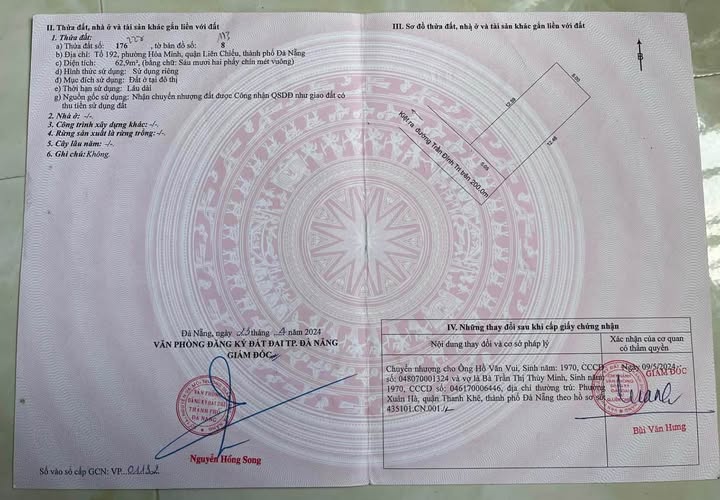 Đất vàng Liên Chiểu, gần biển, ô tô vào tận nơi, giá hời