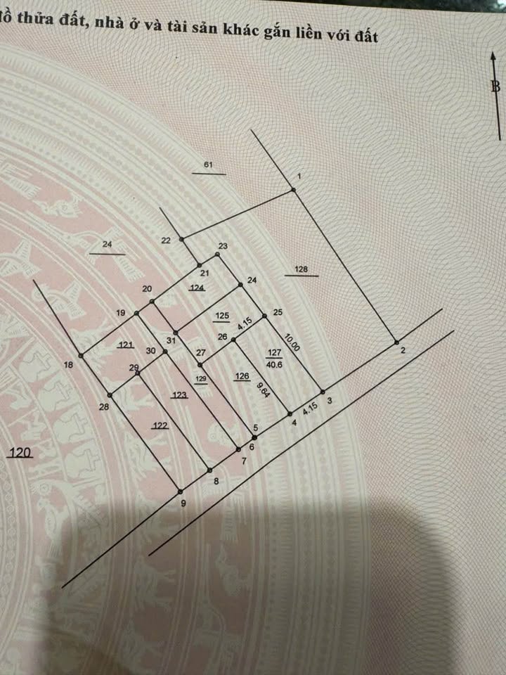 Bán đất Kim Bài, Thanh Oai, Hà Nội, 40,6m2, ô tô đỗ cửa