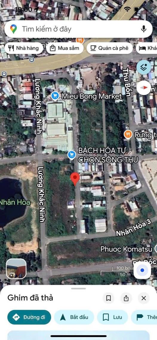 Bán đất vàng trục chính chợ Miếu Bông - Hoà Xuân, Đà Nẵng - 122m2, giá 4,25 tỷ