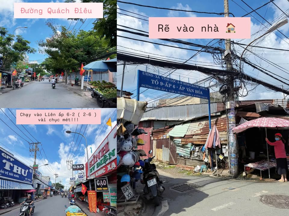 Nhà Vĩnh Lộc A, 2 phòng ngủ, gần chợ, hướng Đông, giá tốt