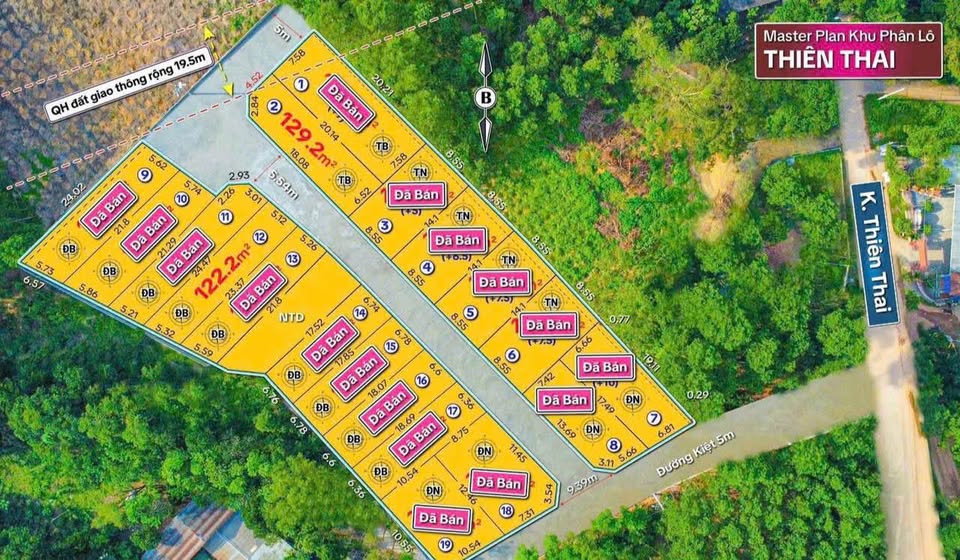 Sở hữu ngay lô đất nền tiềm năng tại K86 Thiên Thai, Phường An Cựu, Thành phố Huế