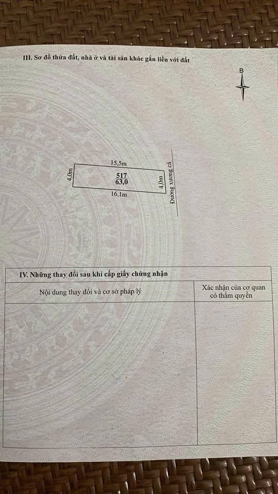 Đất Quảng Thành - 1,096 tỷ có sổ, đường ô tô, hướng Đông mát rượi